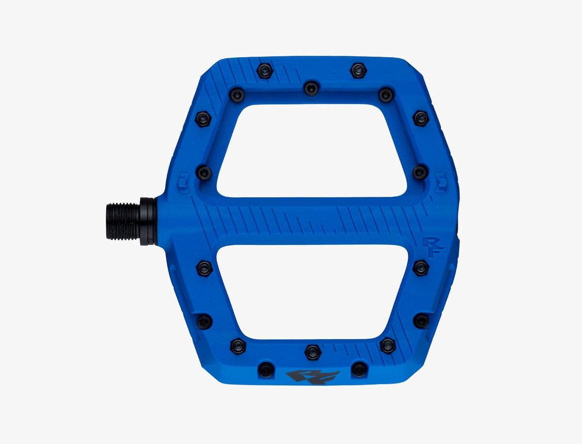blue pedals Chester Pedal | Composite MTB Pedal for XC, Trail, All-Mtn